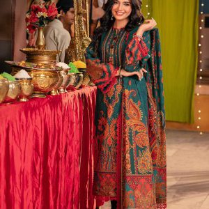 Lahore inspired Dress merun (Copy)