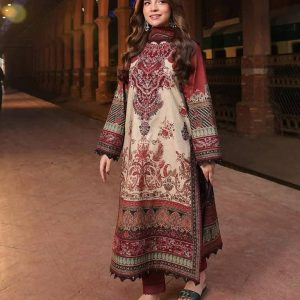 Dubai silk cotton Digital Print 3 pices (Copy)